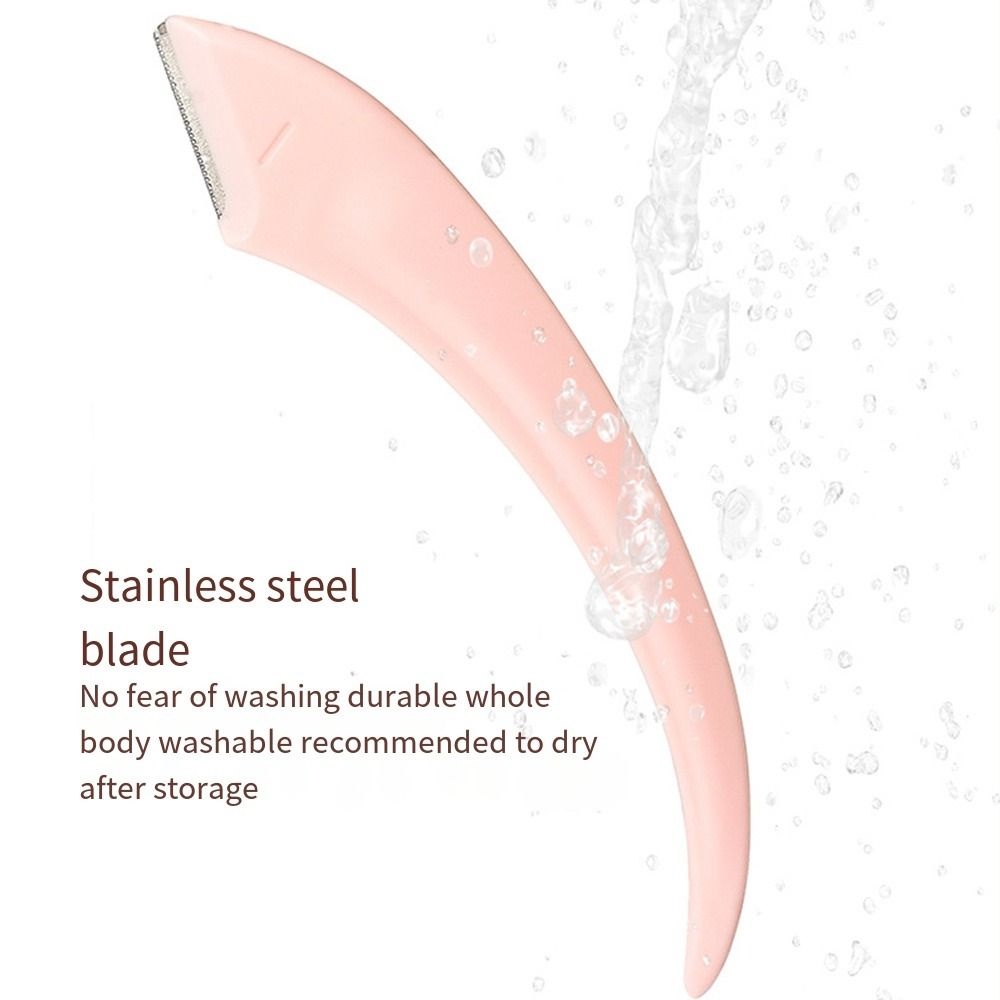 Bộ Dụng Cụ Tỉa Lông Mày Bằng Thép Không Gỉ Tiện Dụng Cho Nữ