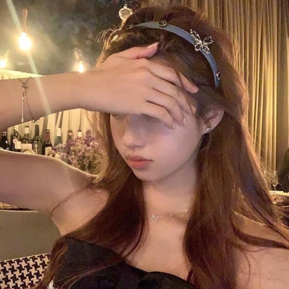 Băng đô cài tóc rửa mặt Dạng Nén Phong Cách Hàn Quốc WMES15H|Băng Đô Denim Thời Trang Cho Nữ