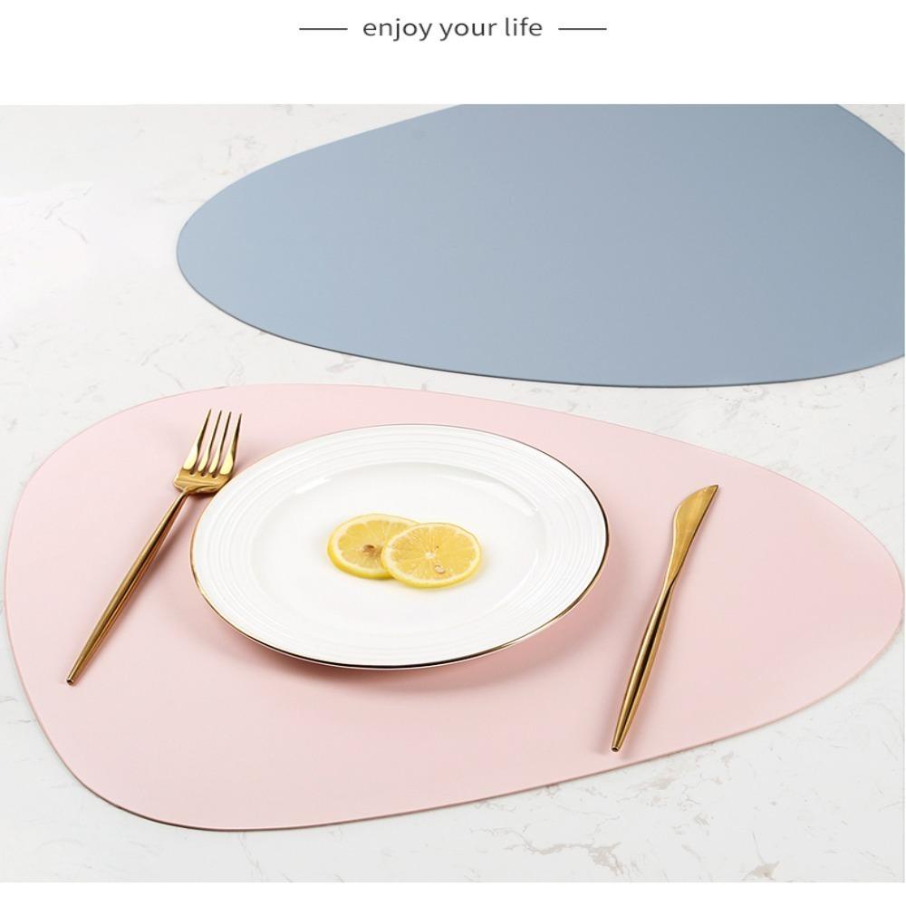 Tấm Lót Bàn Ăn Chất Liệu Mềm Mại Chống Thấm Nước / Dầu Mỡ Tiện Dụng Cho Nhà Bếp