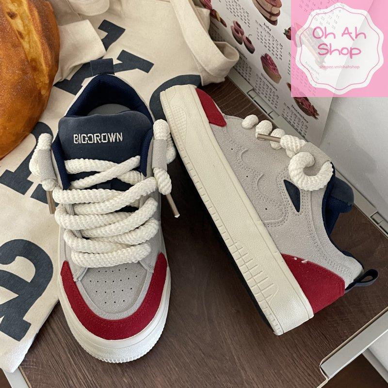 🍓  Giày Nữ Đi Học Giày Da Hàng Loại 1 Phong Cách Cá Tính  ohahshop