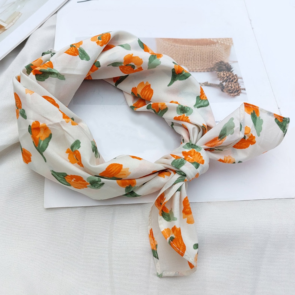 Khăn Choàng Cổ / Khăn Tay Cotton Hình Vuông 21.6inch 55cm Phong Cách Hip Hop Cho Nữ WJ1058-05
