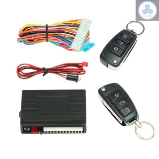 Universal Car Door Lock Keyless Entry with Trunk Release Button Remote Central Locking Kit for Audi Style