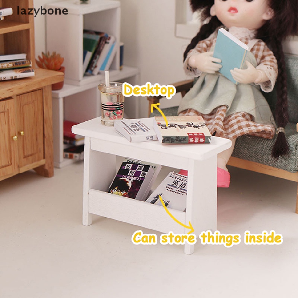 Mô Hình Bàn Ghế Đẩu Mini Tỉ Lệ 1: 12 Trang Trí Nhà Búp Bê