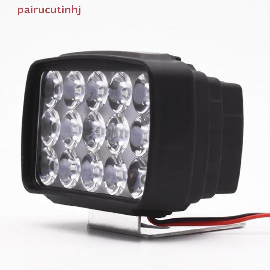 Cặp Đèn Pha 15 Bóng LED 1000LM Cho Xe Máy ATV UTV Scooter
