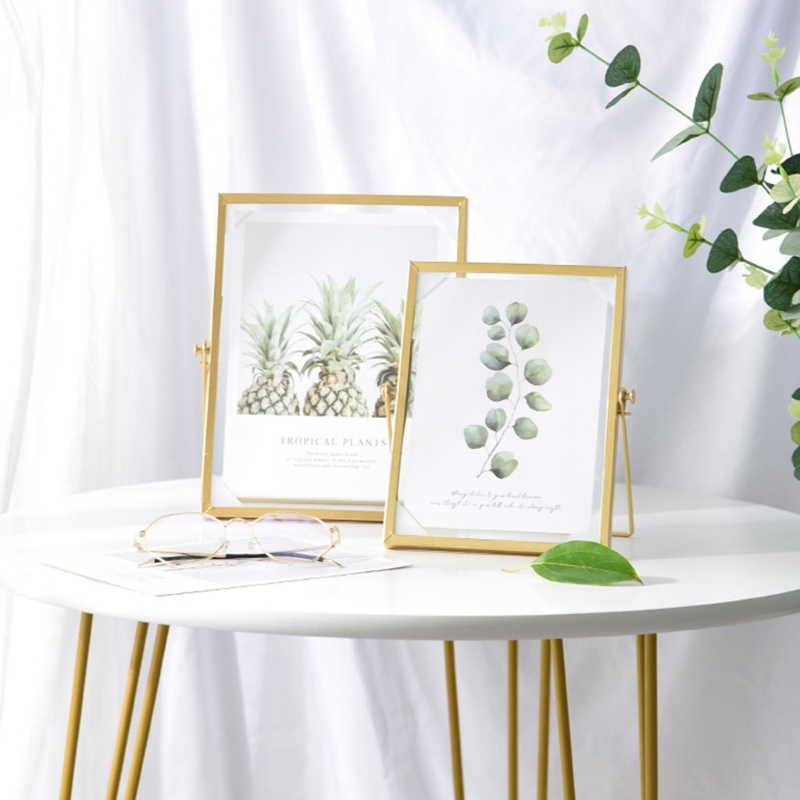 Khung Hình Học Bằng Kim Loại Có Nắp Đậy Kính Chuyên Dụng Ốp