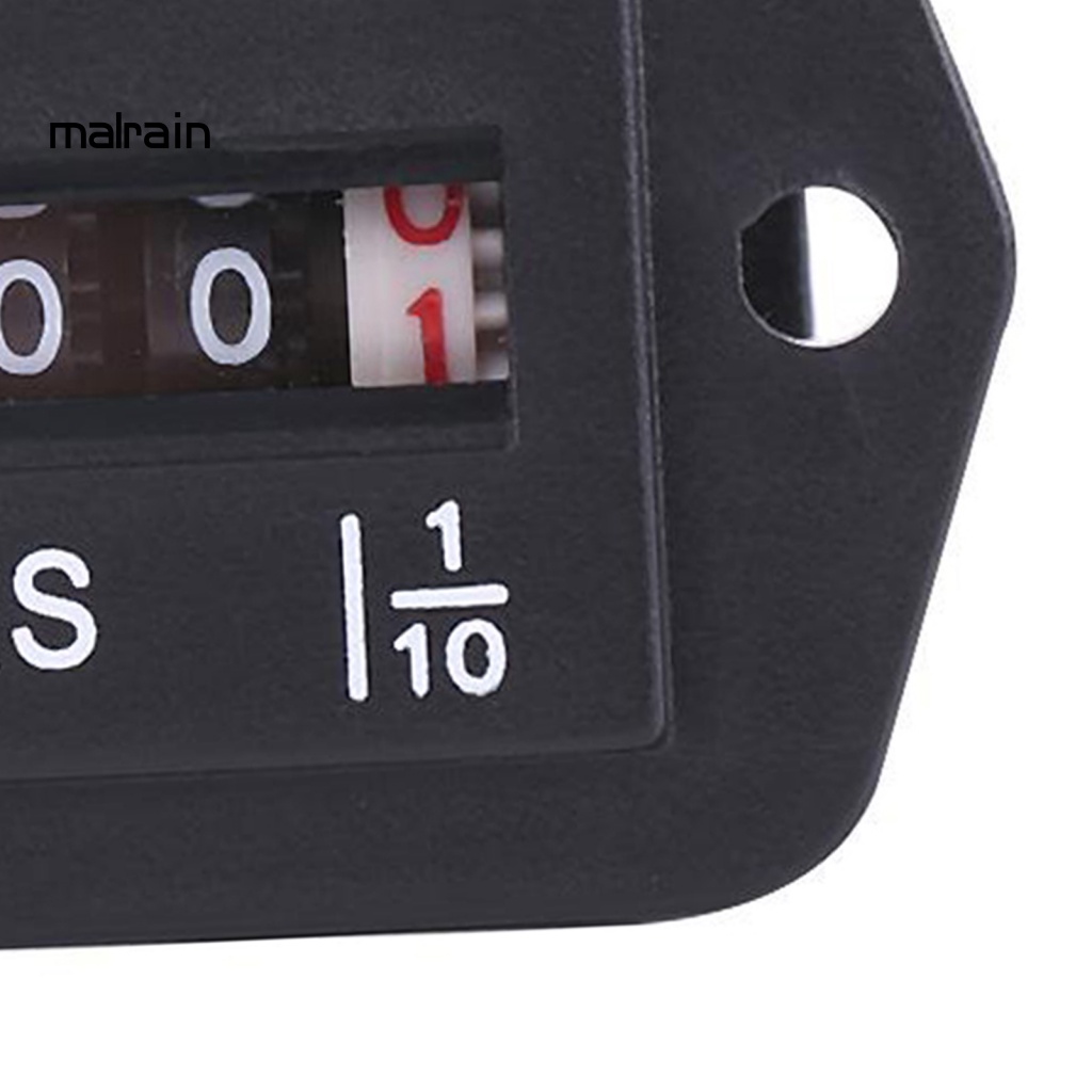 Đồng Hồ Đo Giờ Động Cơ DC 12V-36V Chuyên Dụng