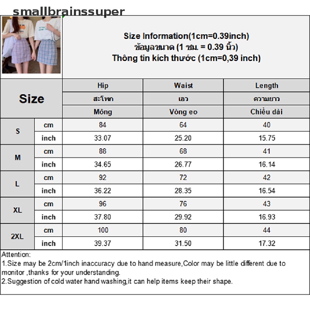 Chân Váy Chữ A Lưng Cao Họa Tiết Sọc Caro Phong Cách Harajuku Hàn Quốc Dễ Phối Đồ Thời Trang Mùa Hè Cho Nữ
