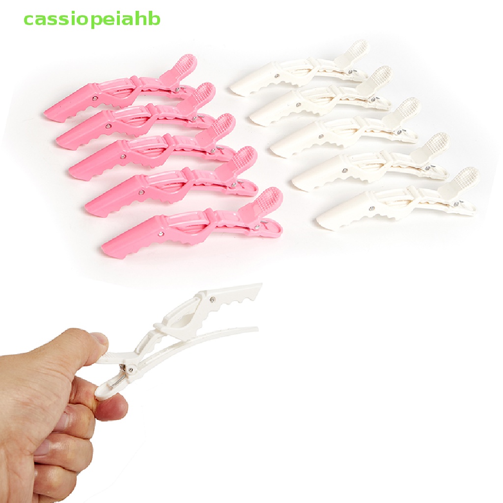 Set 5 Kẹp Tóc Cá Sấu Chuyên Dụng Cho Salon Làm Tóc