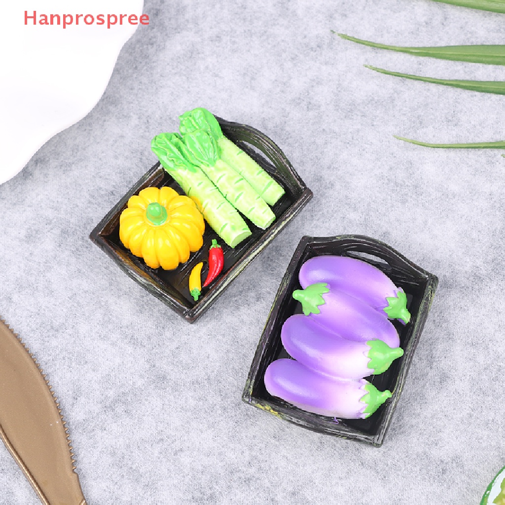 Rổ Đựng Trái Cây Và Rau Củ Mini Nhân Tạo Cho Nhà Búp Bê