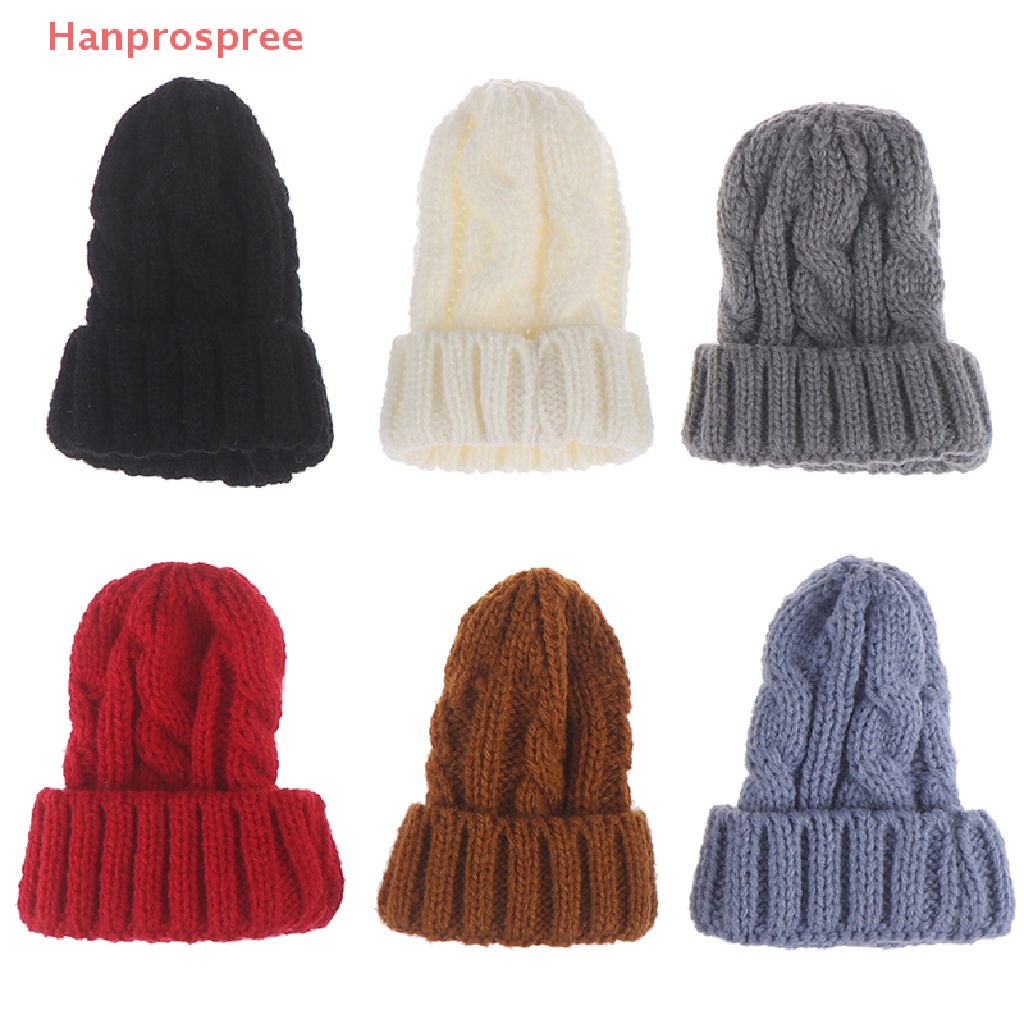 Mũ Beanie Tỉ Lệ 1 / 6 Trang Trí Nhà Búp Bê