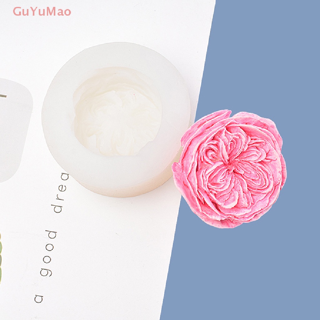 1 Khuôn Silicone Hình Hoa Hồng Làm Xà Phòng DIY