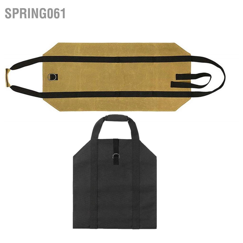 Túi Vải Oxford Sức Chứa Lớn Có Tay Cầm Đôi Dùng Đựng Gỗ Tiện Dụng