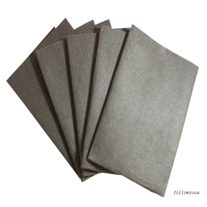 Set 5 Khăn Lau Kính Sợi Nhỏ Không Để Lại Dấu Vết