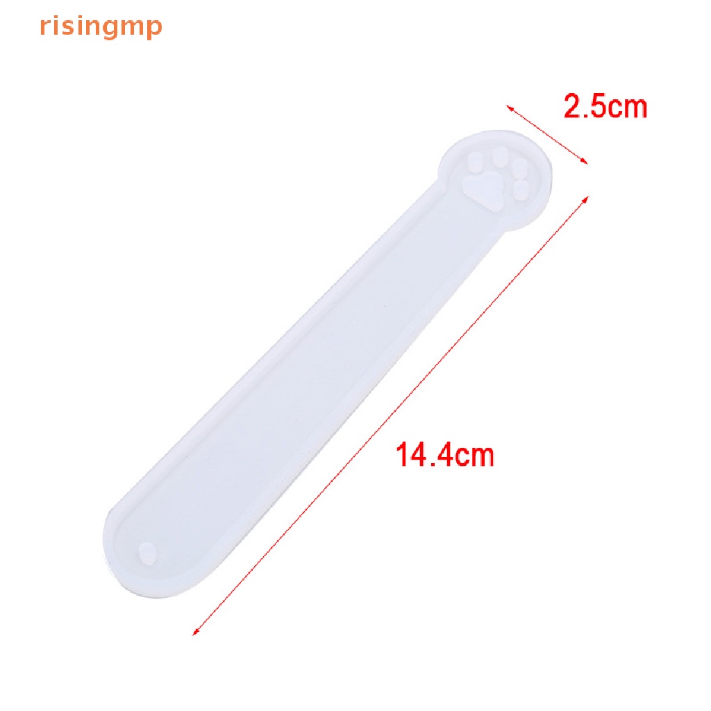 Set 3 Khuôn Silicone Hình Chữ Nhật Làm Thẻ Đánh Dấu Trang Sức DIY