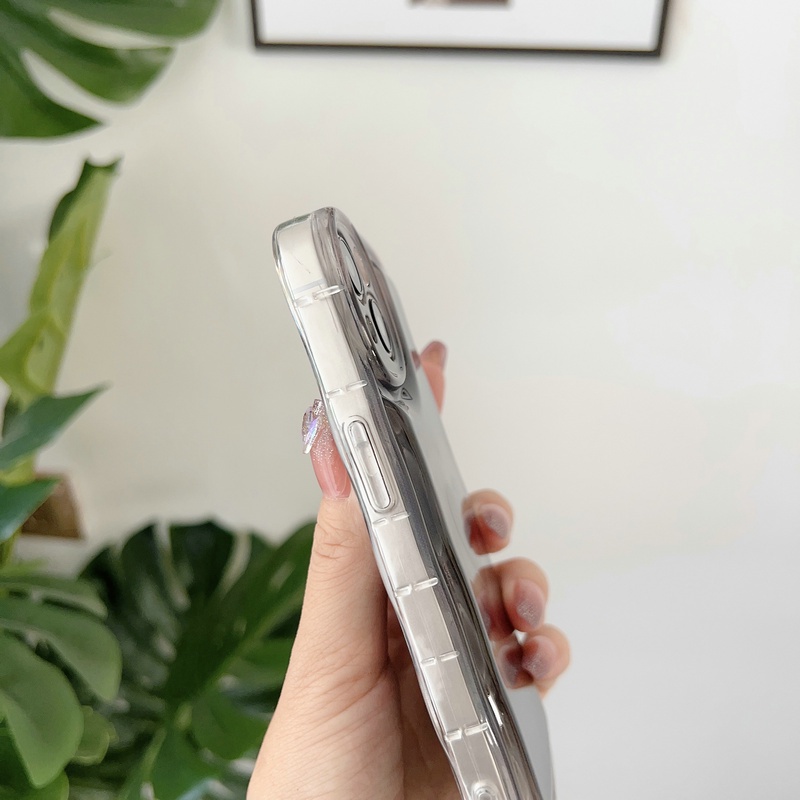 OPPO Reno 8T 8 7 6 5 4 5f 4f 8Z 7Z Reno8 Reno7 Z Reno8Z Reno7Z Reno5 Reno5F Reno4F Reno6 Reno4 4G A77 5G Round Fine Hole Camera Gradient Simple Waves Edge Clear Soft Phone Case BW 48