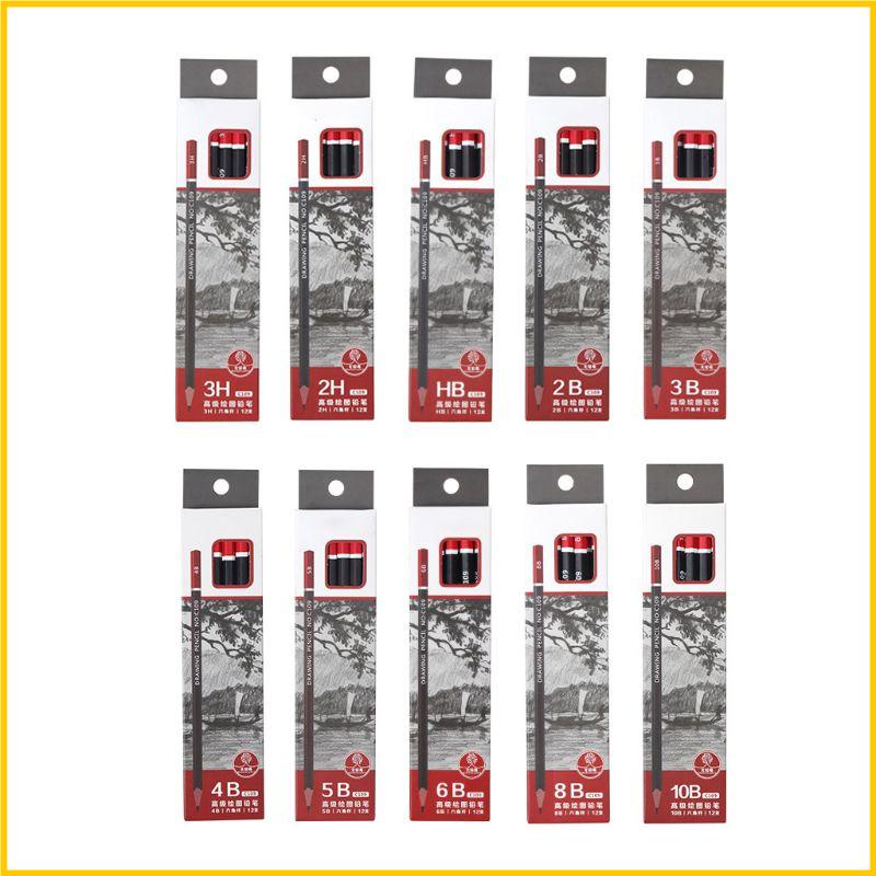 Bộ Bút Chì Vẽ Phác Thảo Chuyên Nghiệp Dành Cho Người Lớn Và Trẻ Em