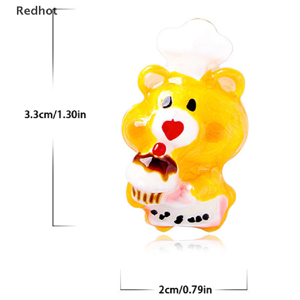 &lt; Redhot &gt; Ghim Cài Áo Họa Tiết Gấu Hoạt Hình Dễ Thương Cá Tính Dành Cho Nữ