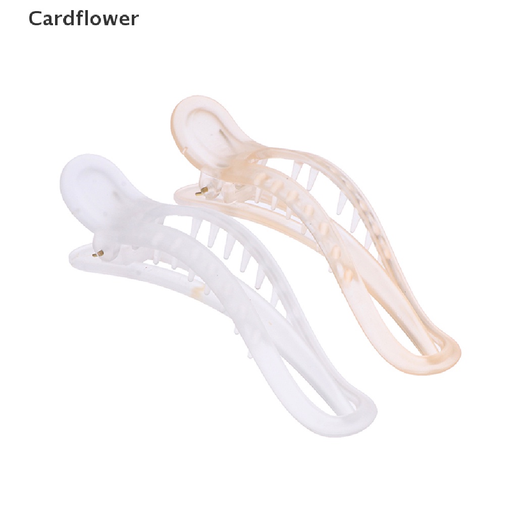 &lt; Cardflower &gt; Kẹp Tóc Đuôi Vịt Acrylic Nhám Lớn