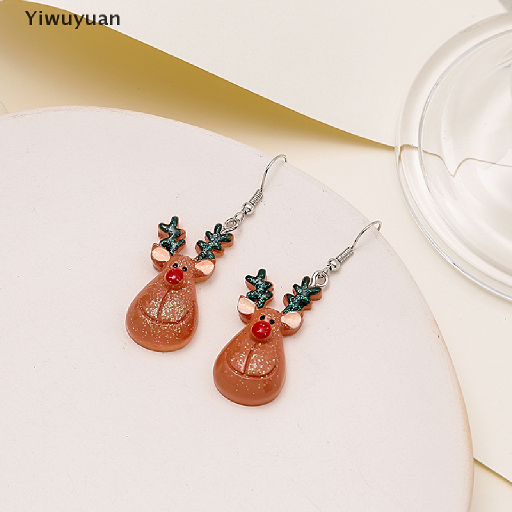 1 Đôi Bông Tai Chủ Đề Giáng Sinh Cho Nữ