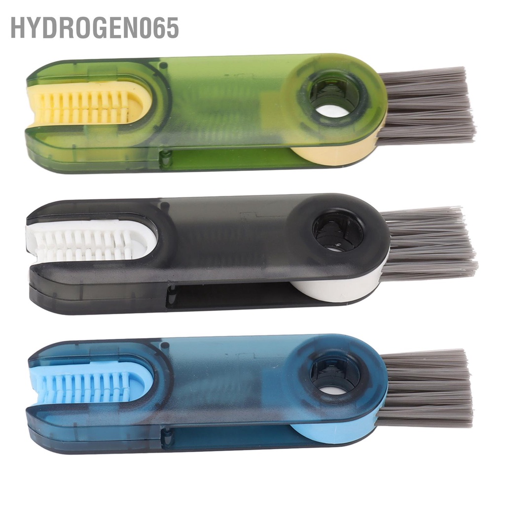 Bàn chải làm sạch kẽ hở nắp chai 3 trong 1 đa năng cho núm vú Hydrogen065