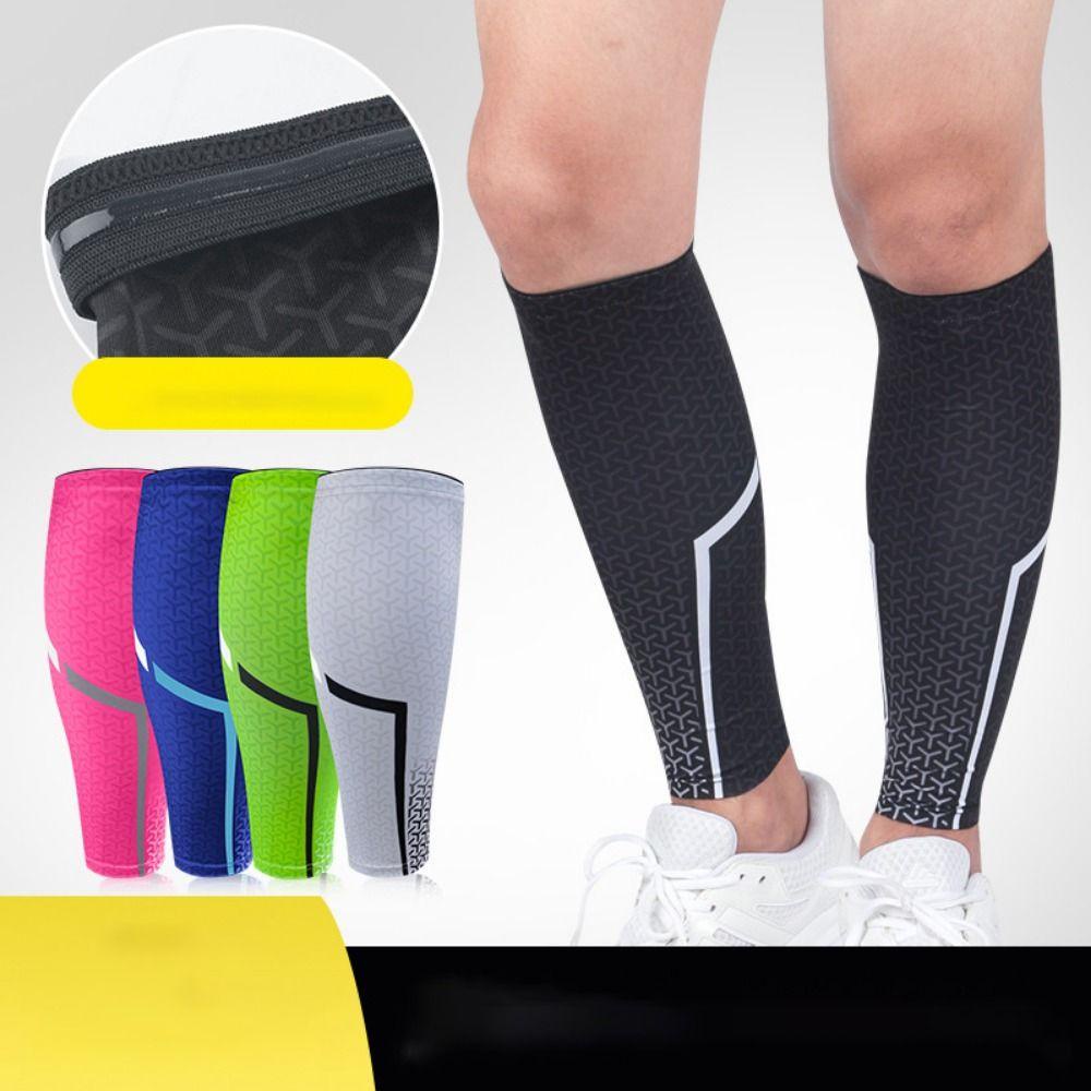 MUVAKO Đai Quấn Bắp Chân Co Giãn Hỗ Trợ Luyện Tập Thể Thao  Shin Guard