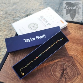 Vòng Tay Taylor Swift Đính Đá Nhiều Màu Sắc