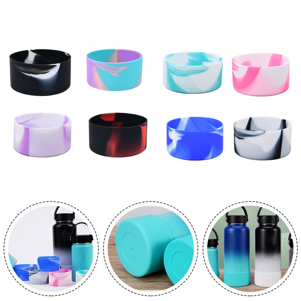 Ống Silicone Cao Su Bọc Cốc 32-40oz 4.5cm An Toàn Không Độc Hại