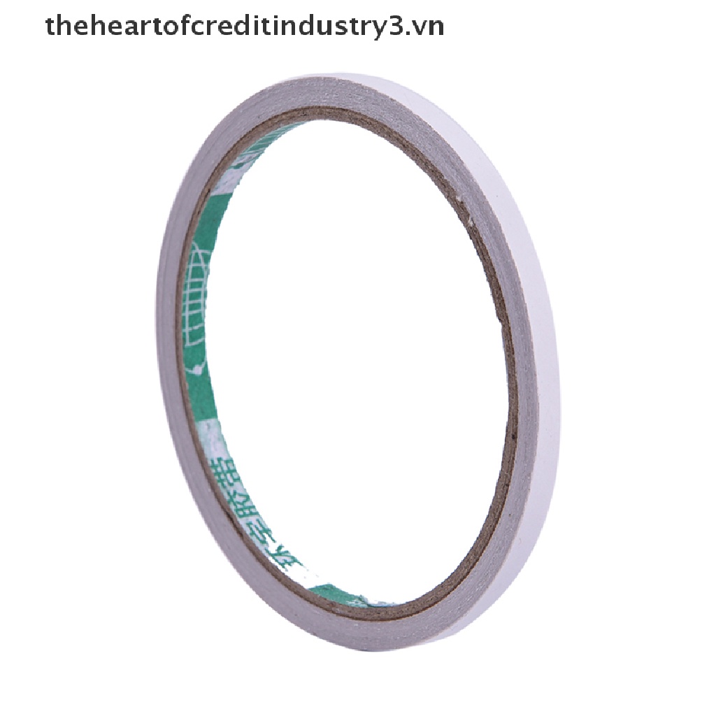 Cuộn Băng Keo Hai Mặt Màu Trắng Siêu Chắc Dài 5M / 8M