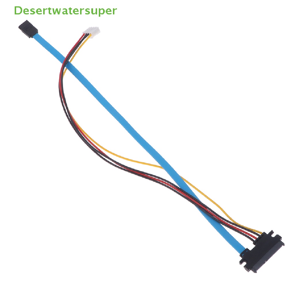 Dây Cáp Tích Hợp Nguồn Ổ Cứng 4Pin SATA 3.0 Male Sang SATA 22Pin (7 + 15Pin) Dài 40cm
