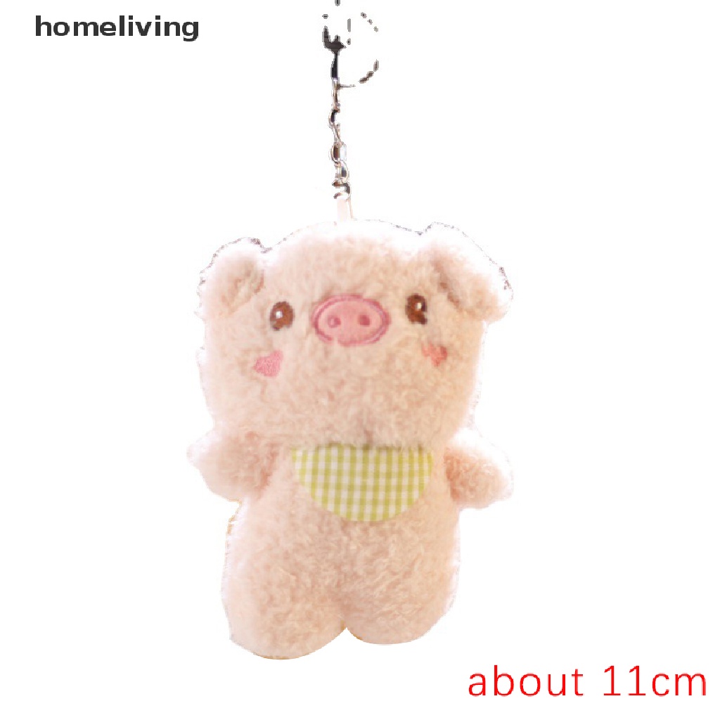 Móc Khóa Hình Gà Con Nhồi Bông Dễ Thương