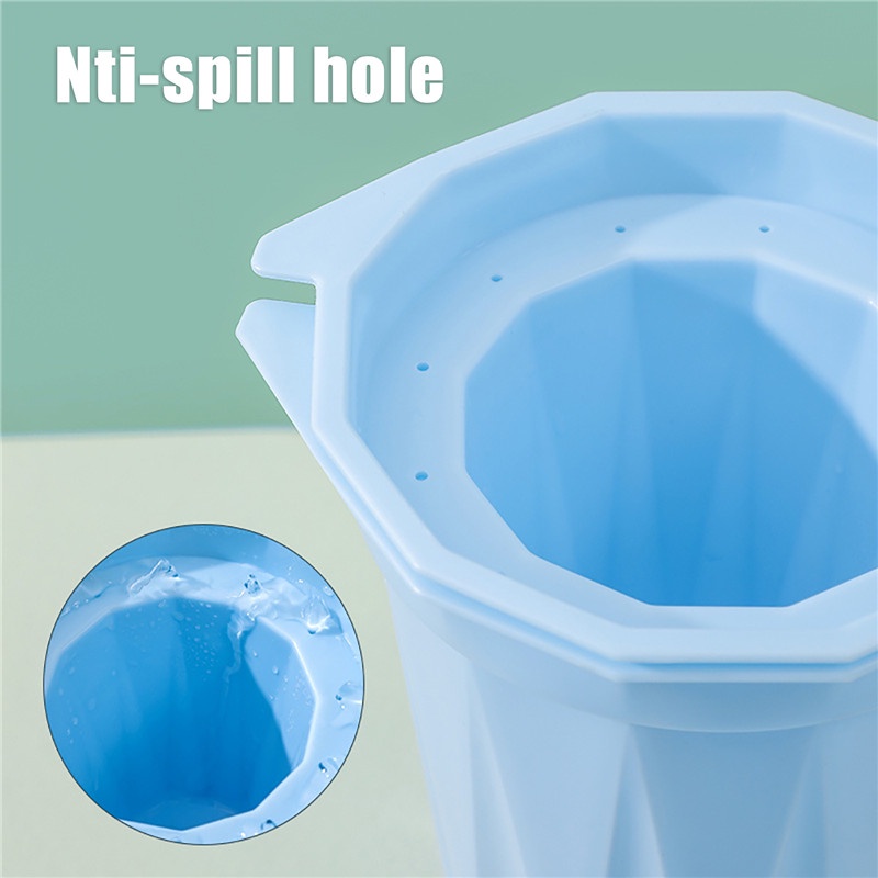 Khuôn Làm Đá Bằng Silicone Hình Ly Thủy Tinh Độc Đáo