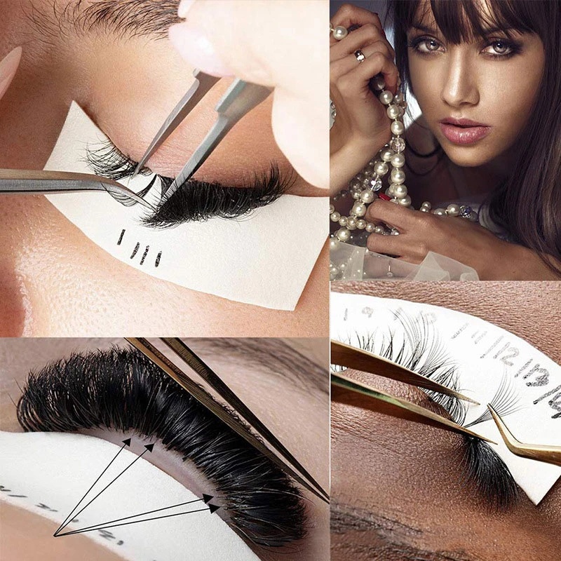 Cuộn 110 Miếng Dán Lông Mi Giả Bằng PE Dùng Một Lần Chuyên Nghiệp