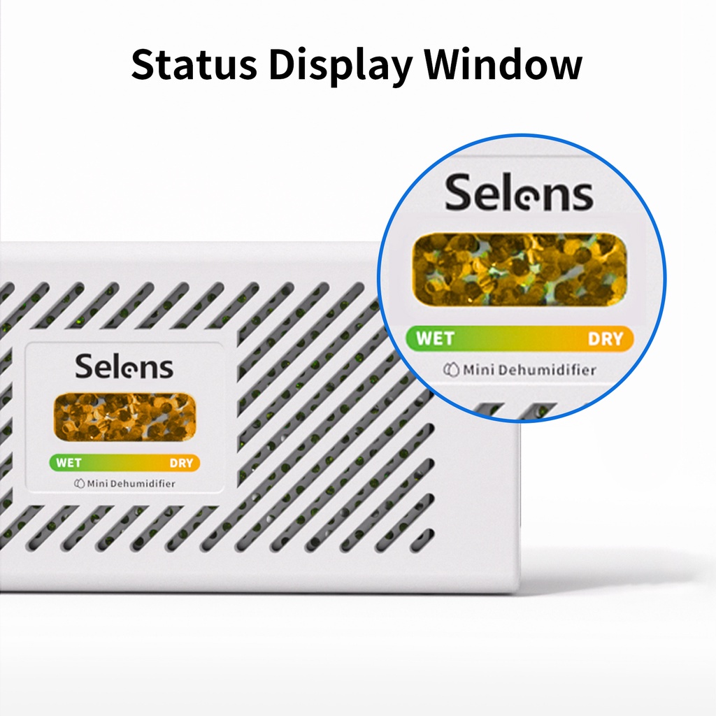 Selens Máy Tạo Độ Ẩm Mini Bằng ABS Thân Thiện Với Môi Trường Có Thể Tái Sử Dụng