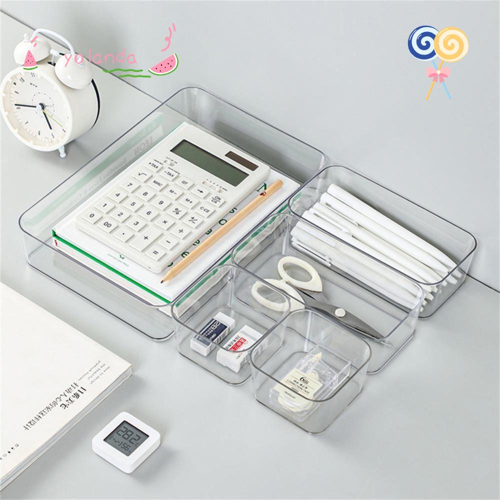 Dụng Cụ Chia Ngăn Tủ Kéo Thiết Kế Trong Suốt Tiện Dụng