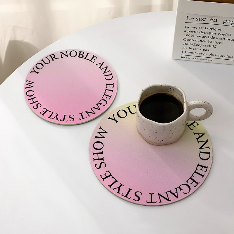 Thảm Lót Bàn Ăn Chống Trượt Cách Nhiệt Màu Gradient