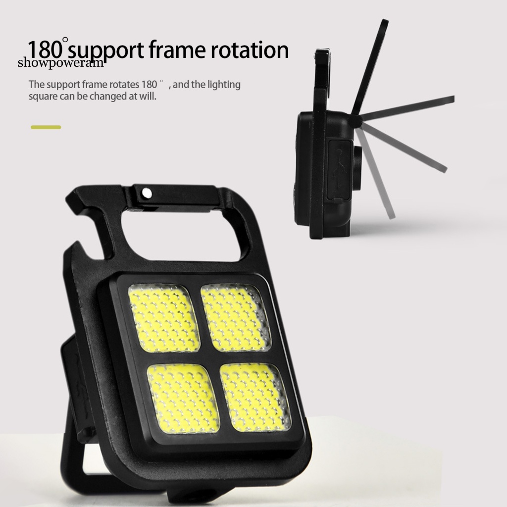 Đèn COB Siêu Sáng Chống Thấm Nước 3 Chế Độ Sáng Tiện Dụng Cho Các Hoạt Động Ngoài Trời