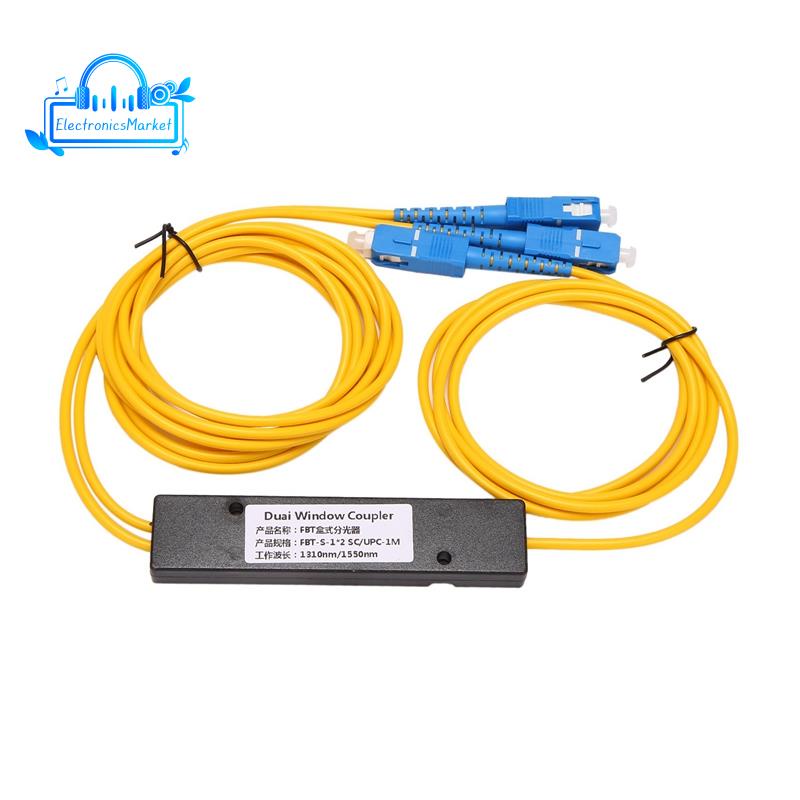 Bộ Chia Cáp Quang Ftth SC UPC 1X2 Plc