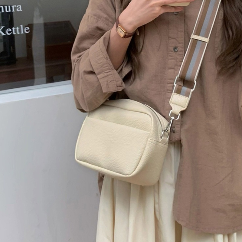 Túi Đeo Chéo Vai Bằng Da PU Thời Trang Sành Điệu Cho Nữ