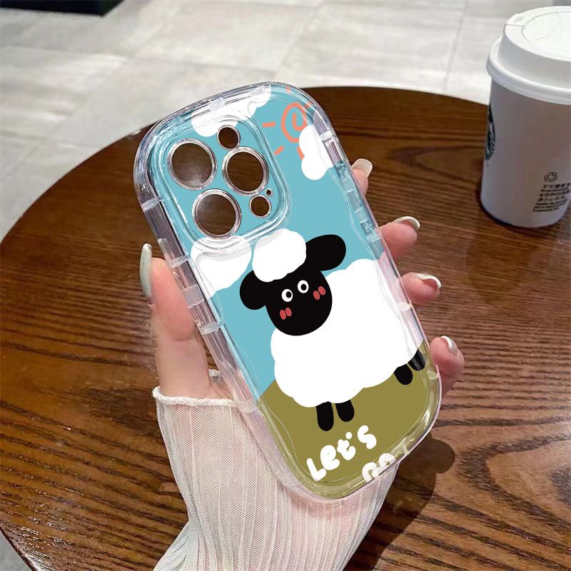 ✅Ốp Điện Thoại Mềm Trong Suốt Chống Sốc Cho Apple Iphone 8ppromax / xs Sunny 712 13 11 14 Xr 4EQB