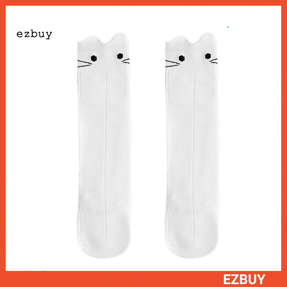 Vớ Cotton Co Giãn Trang Trí Hình Thỏ Hoạt Hình Dễ Thương Cho Bé Gái