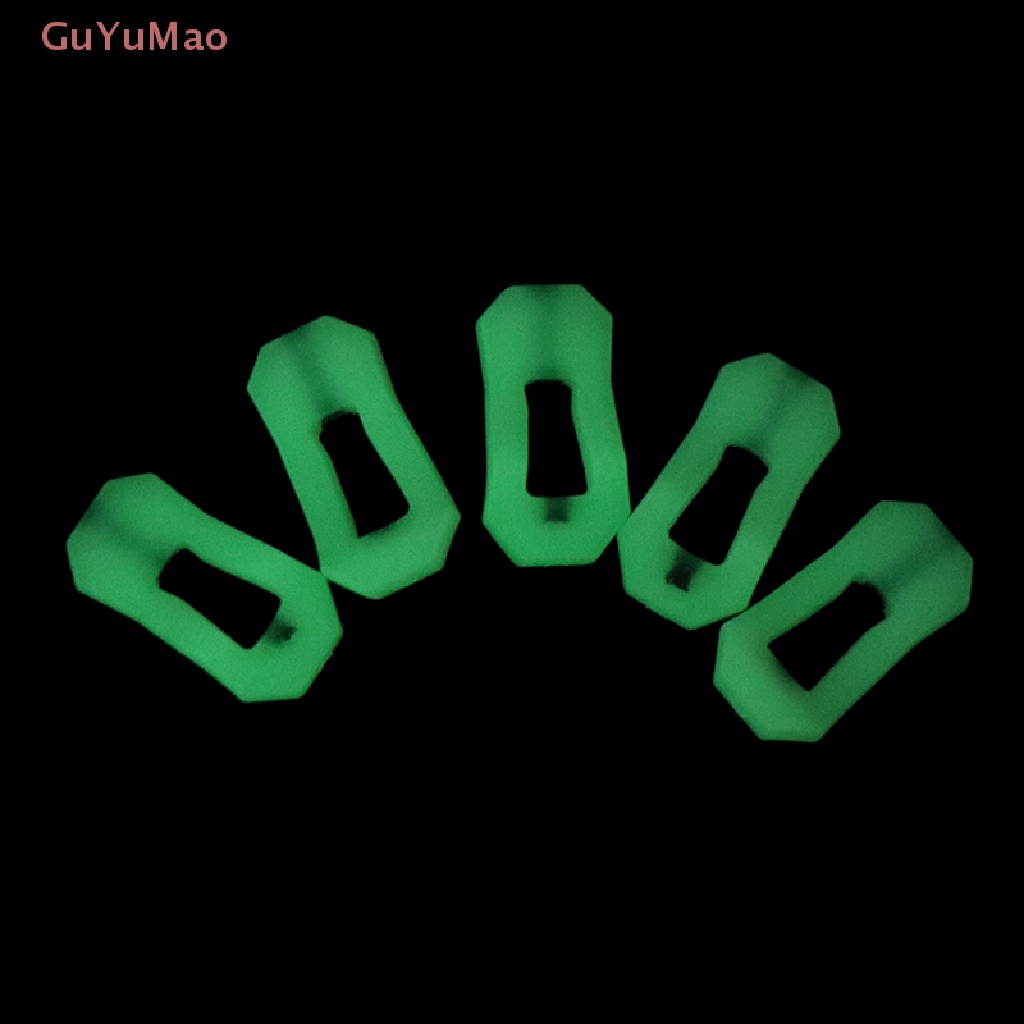 [cxGUYU] Bộ 5 Dây Kéo Đánh Dấu Phát Sáng Trong Bóng Tối Cho Áo Khoác PRTA