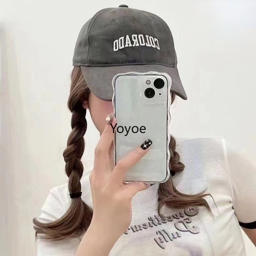 Ốp Điện Thoại Silicon Mềm Chống Sốc Họa Tiết Sóng Biển Màu Trong Suốt Cho iPhone 14 13 12 11 Pro Max X XS XR 7 8 Plus SE