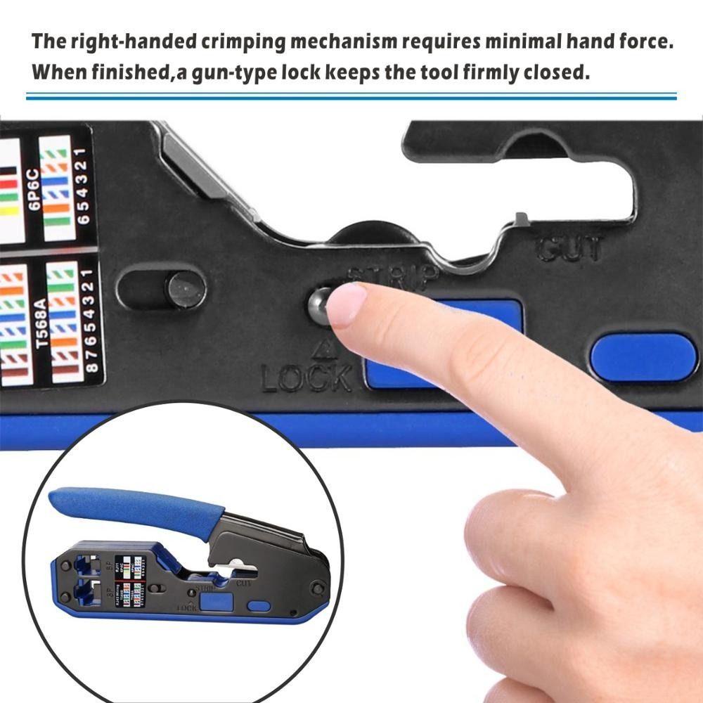 BTLIMER Kìm Uốn Dây Cáp Mạng Rj11 Rj12