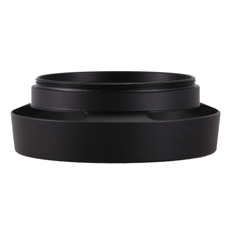 2 Phụ Kiện Máy Ảnh: 1 Chiếc Màu Đen 46mm Bằng Kim Loại Và 1 Dây Da Pu Đeo Tay