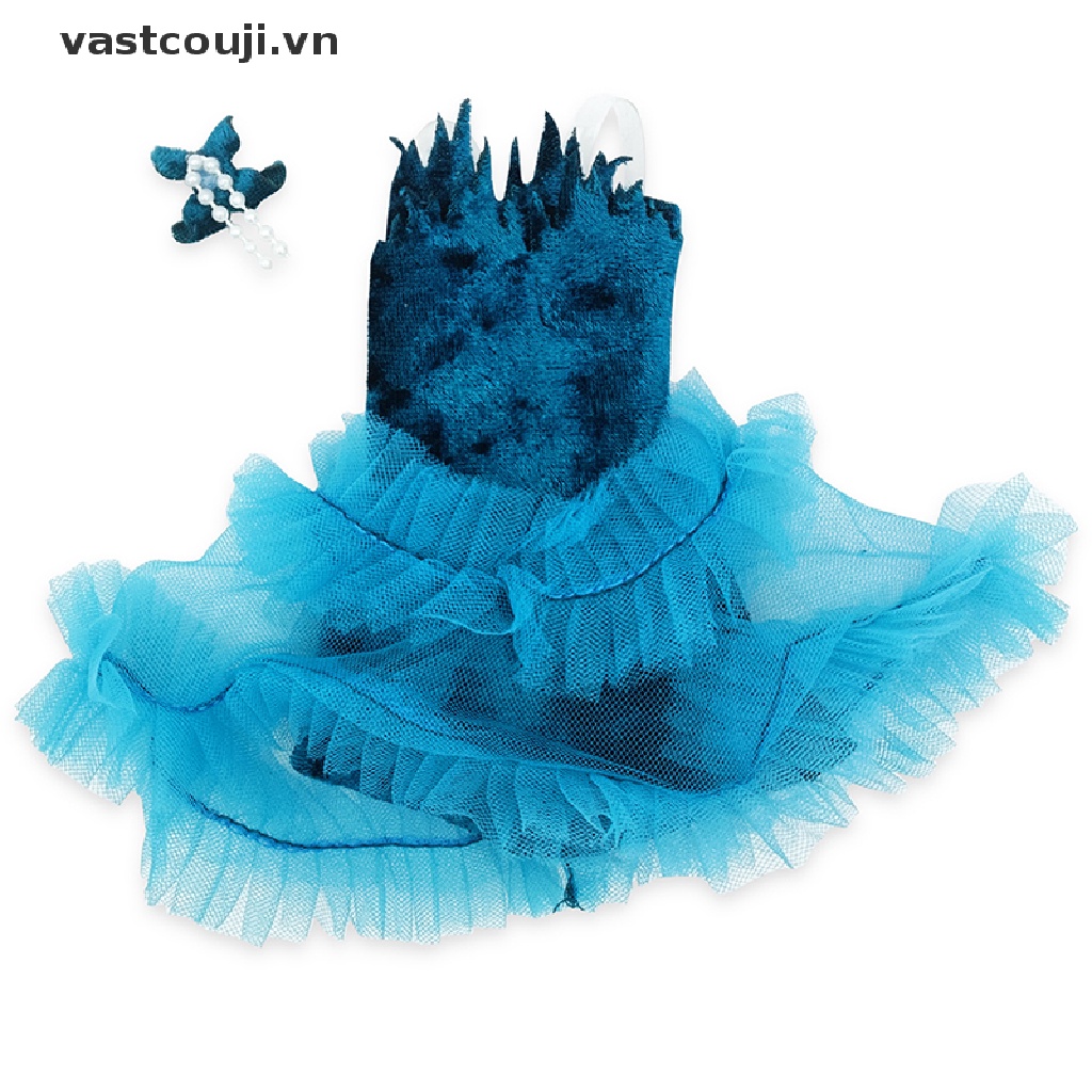 1 Bộ Đầm Thời Trang Xinh Xắn Dành Cho Búp Bê VASTJI 30CM