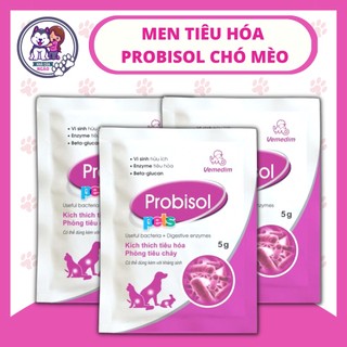Men tiêu hóa chó mèo - probisol 5g - vemedim