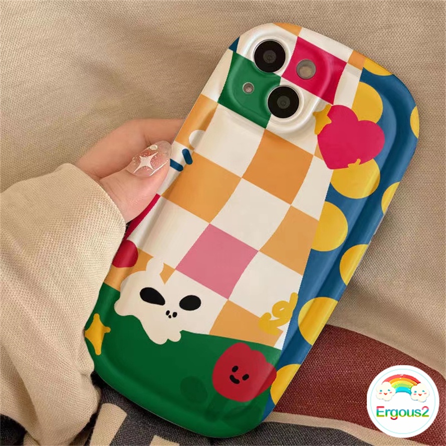 Ốp Điện Thoại Túi Khí Chống Sốc In Họa Tiết Vui Nhộn Cho IPhone 14 13 12 11 Pro Max X Xr Xs Max 8 7 6 6s Plus SE 2020