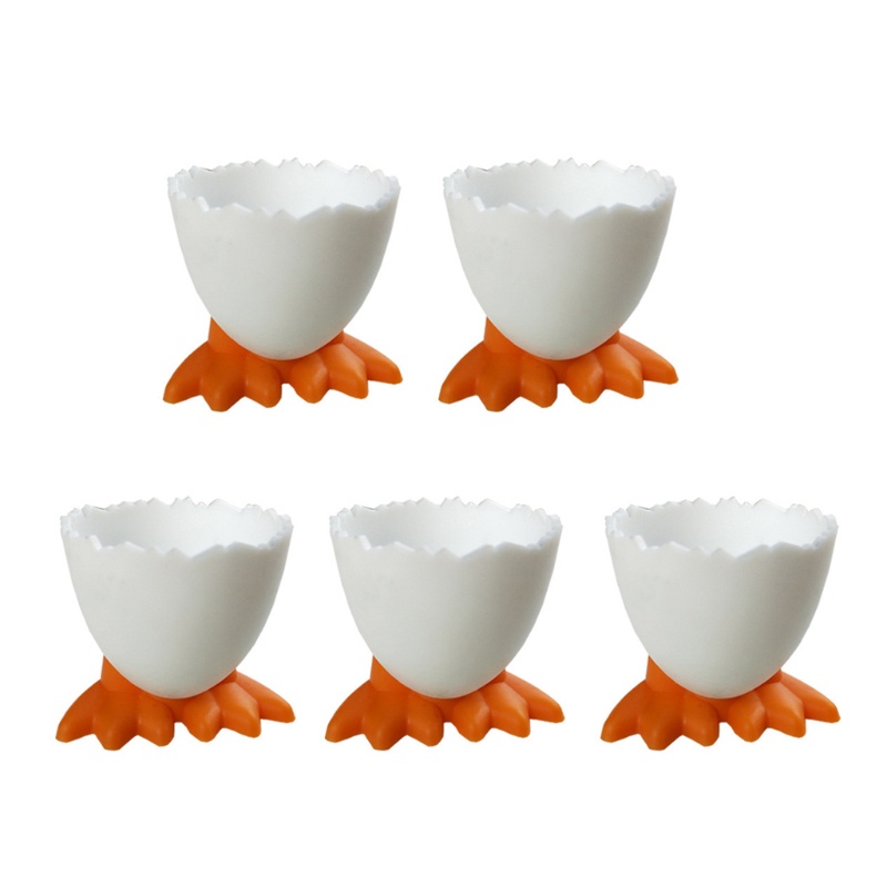 Bộ 5 Khay Nhựa Đựng Trứng Dễ Thương Cho Bé