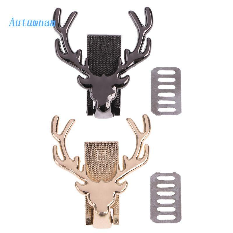 Phụ Kiện Trang Trí Túi Xách Hình Nai Bằng Kim Loại Độc Đáo DIY