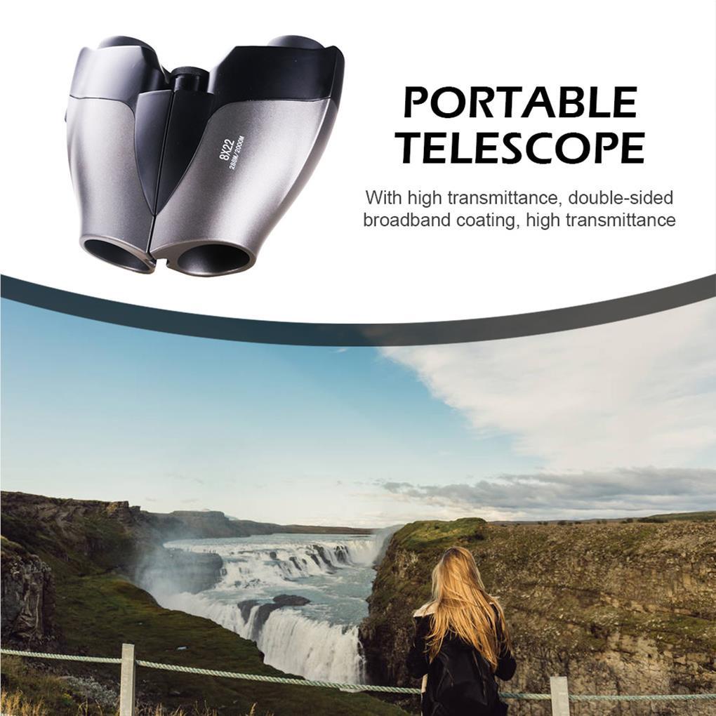 Ống Nhòm 8x22 BAK4 Có Thể Gấp Gọn Tiện Dụng Cho Người Lớn